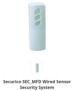 wired sensor security system